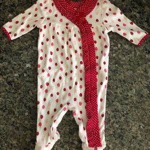 Gymboree Footed Sleeper. Size 0-3 Months